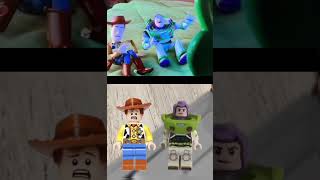 Woody, Buzz, and Lilypad 🐸📲 (LEGO VS. Movie) | Toy Story 5 #lego #disney #pixar #toystory 