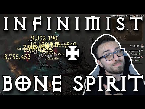 Infinimist + Bone Spirit for MASSIVE DPS | New Diablo 4 Necromancer Build Should Be On Your Radar