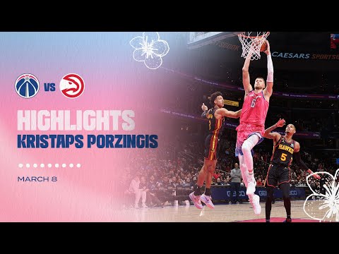Highlights: Kristaps Porzingis puts up career-high 43 points vs Atlanta Hawks - 3/8/23