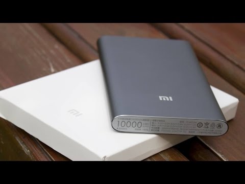 Внешний аккумулятор Xiaomi Mi Power Bank Pro 10000 золотистый - Видео