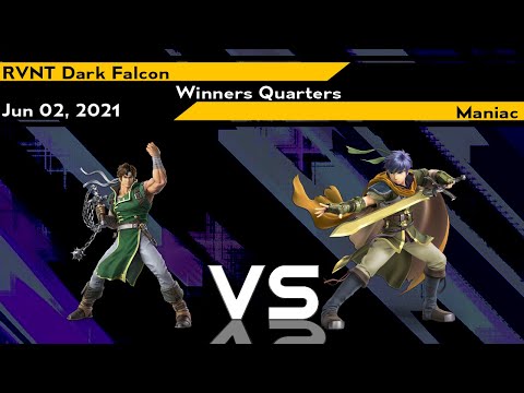 Smash Ultimate XeNOwifi 64 W Quarters   RVNT  Dark Falcon vs Maniac