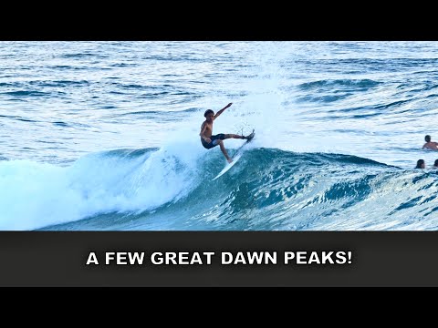 A Few Great Dawn Peaks At Duranbah!