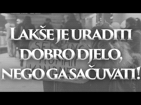 LAKŠE JE URADITI DOBRO DJELO NEGO GA SAČUVATI! - dr. Safet Kuduzović ᴴᴰ┇Tvoj podsjetnik