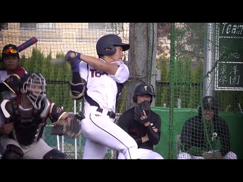 東洋学園大学　TOGAKUアスリート（硬式野球部・松野十三選手）