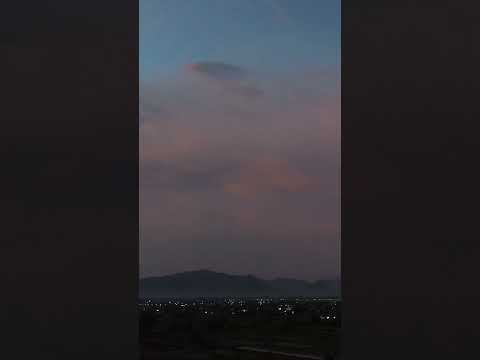 Soft Purple Clouds at Dusk | Aesthetic Sky Short #sunset #nature #naturelovers #drone #dronefootage
