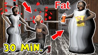 Fat Granny vs Beautiful Granny vs Grandpa vs Love - funny horror animation (30 mins of fun)