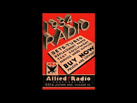 1934 Allied Radio - Radio Sets, Tubes, Replacement Parts & Test Equipment Catalog