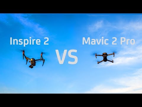 DJI Inspire 2 VS DJI Mavic 2 Pro - Gear Garage Episode 2