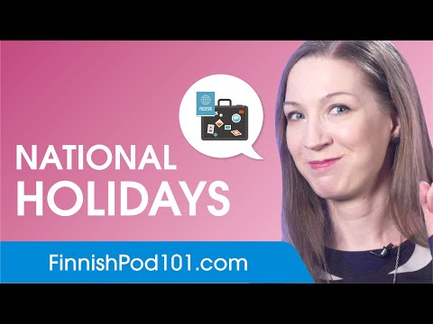 Talking About National Holidays - Finnish Conversational Phrases