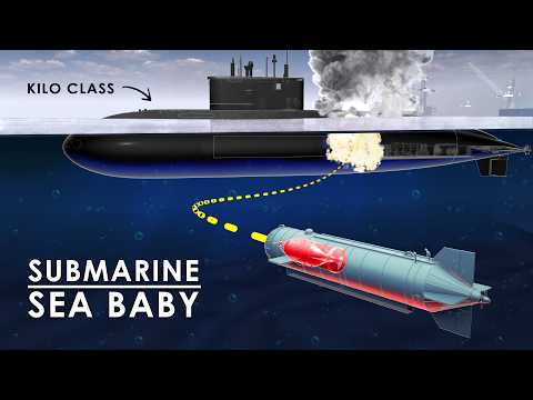 Ukraine’s Sea Sub Baby Attack Russian Submarine :The $500 Million Mistake