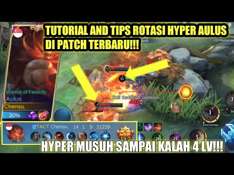 TUTORIAL CARA MAIN HYPER AULUS + GAMEPLAY + EMBLEM + BUILD |TIPS ROTASI HYPER AULUS DI PATCH TERBARU