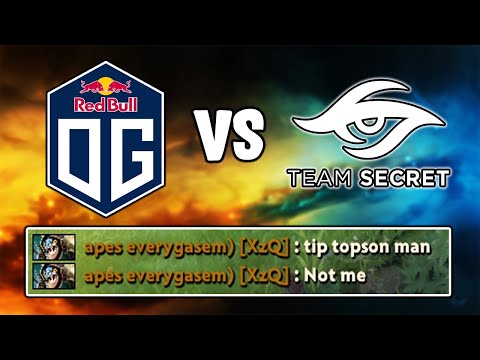 Secret.Matumbaman pick MONKEY KING against OG.Topson DOTA 2