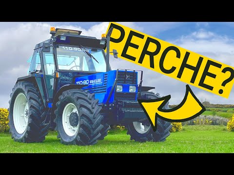 Trattori FIATAGRI 110-90 con colori NEWHOLLAND - storia della Serie 90 Ponte