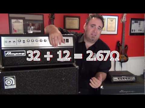 Tips and Tricks - Understand Impedance - Ampeg Heads and Cabs