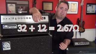 Tips and Tricks - Understand Impedance - Ampeg Heads and Cabs
