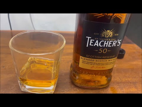 Teachers 50 whisky review English