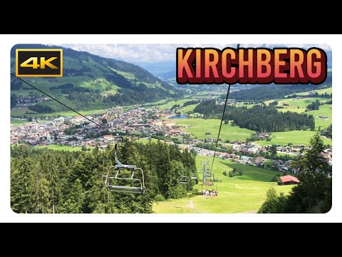 'KIRCHBERG' 4K - Tirol / Austria - Must-See Mountain Destination for Hiking, Gondola and Chairlift