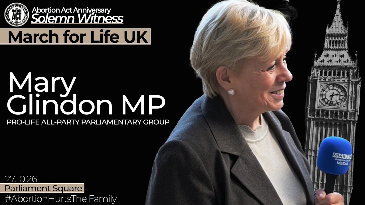 Mary Glindon MP - Abortion Act Witness