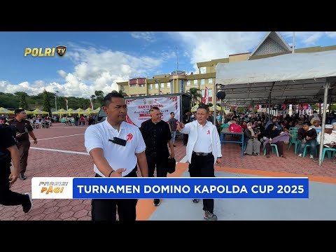 POLDA SULTENG MENGGELAR TOURNAMEN DOMINO KAPOLDA CUP 2025