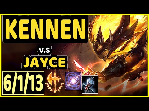 MARIN (KENNEN) vs JAYCE - 6/1/13 KDA TOP GAMEPLAY - KR Ranked GRANDMASTER