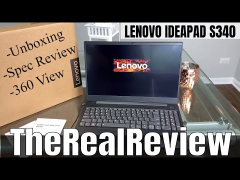 Lenovo Ideapad S340 | Spec Review | Unboxing