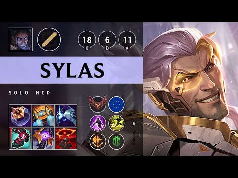 Sylas Mid vs Yone - EUW Grandmaster Patch 25.21