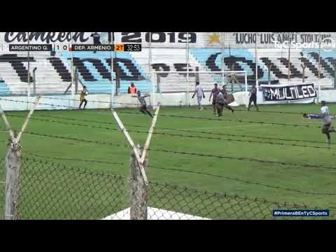 Argentino (Q) 2 // Dep Armenio 1 ( Primera B)
