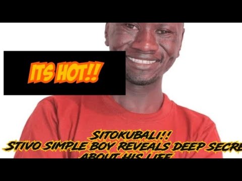 Stivo Simple Boy discloses deep secrets about his life.