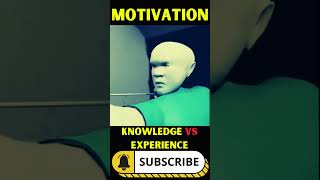 Knowledge VS Experience  Animation Video #knowledg