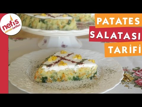 Muhteşem Patates Salatası - Salata Tarifi - Nefis Yemek Tarifleri