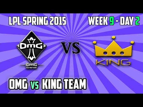 4. King vs OMG - Game 2 - Highlights - LPL Spring 2015 - W9D2