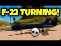 The SU 47 Berkut Just Got A HUGE CHANGE F 22 Turning Speed