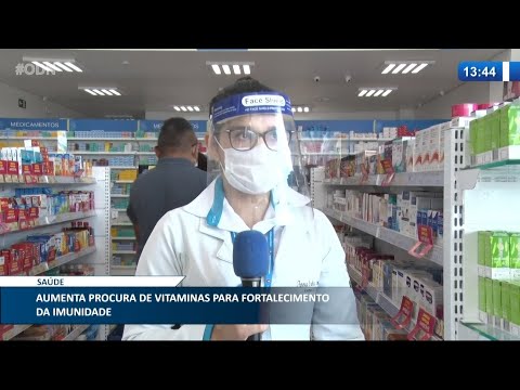 Aumenta procura de vitaminas para fortalecimento da imunidade 23 03 2021