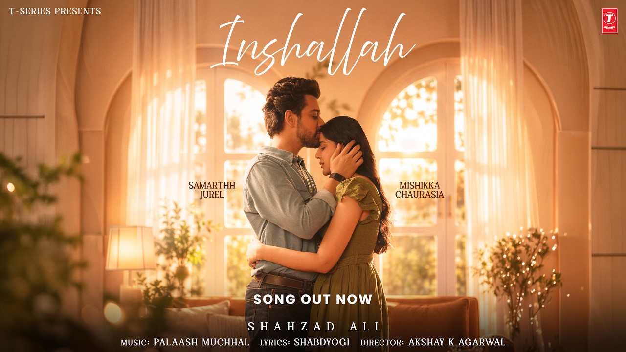INSHALLAH (Official Video) - Shahzad Ali | Palash Muchhal | Shabdyogi | T-Series