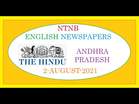 THE HINDU AP 2 AUGUST 2021 MONDAY