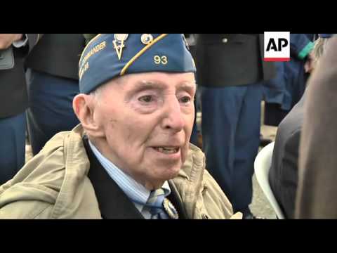 Exactly 70 years after members of the 29th Infantry Division stormed Omaha Beach under enemy fire, s