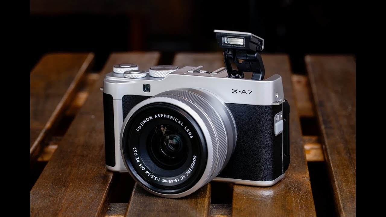 Fujifilm X-A7 body dark silver