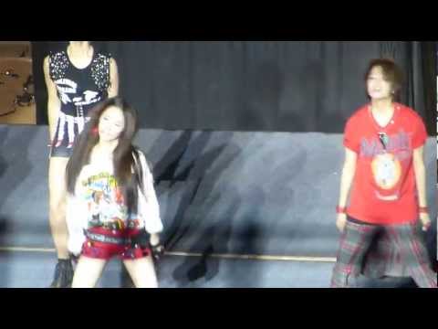 120922 [Fancam] SMTown JKT - F(X) Electric Shock