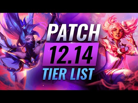 MASSIVE CHANGES: Full Patch 12.14 Rundown & Tier List - League of Legends