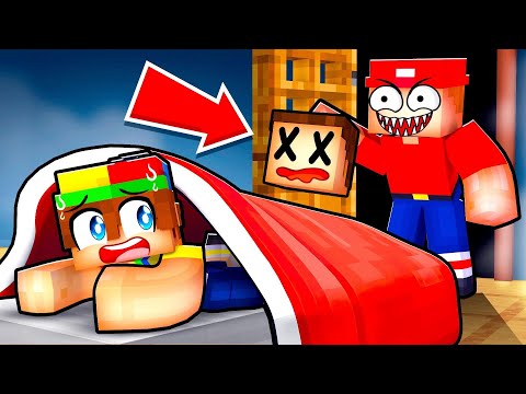 Daddy Turns Into a Creeper in Minecraft!