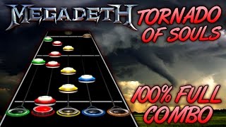 MEGADETH - TORNADO OF SOULS 100% FC! (Custom Song w/ Open Notes)