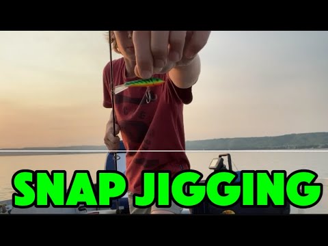 SNAP JIGGING for walleye -how to and why it is effective