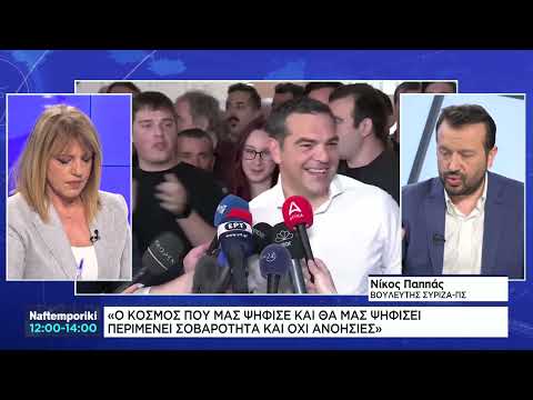 Ν. Παππάς: Ο κόσμος που μας ψήφισε και θα μας ψηφίσει περιμένει σοβαρότητα