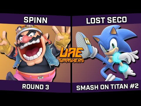 Spinn (Wario) vs LOST | Seco (Hero/Sonic) - Smash on Titan #2
