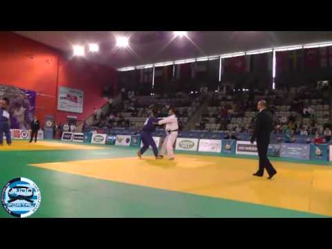 European Judo Open Men Prague 2014 Semifinal -100kg BORODAVKO Jevgenijs (LAT) - NIKIFOROV Toma (BEL)