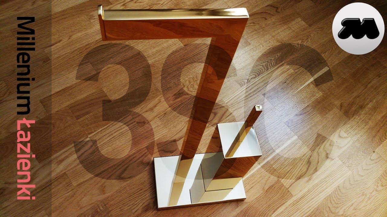 Stojak na papier toaletowy i szczotkę do wc 3SC TREESSECI SK20 SK52 złoty szczotkowany pozłacany