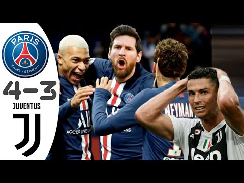 PSG vs Juventus 4-3 -All Goals & Extended Highlights - 2021
