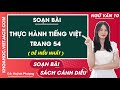 Soạn bài Thực hành tiếng Việt trang 54 Tập 2 Ngữ văn 10 Cánh diều