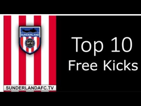 Sunderlandafctv - Top Ten Sunderland Free Kicks