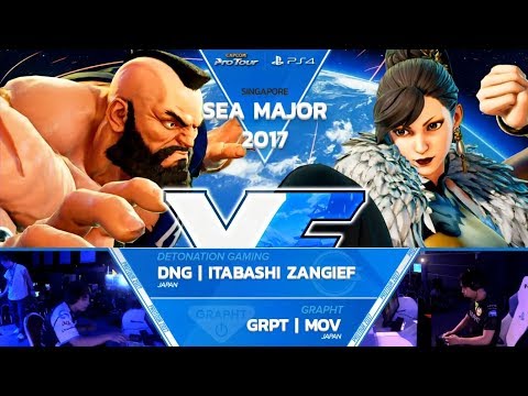 SFV: SEAM 2017 LCQ Top 8 DNG | Itabashi Zangief vs GRPT | MOV - CPT 2017
